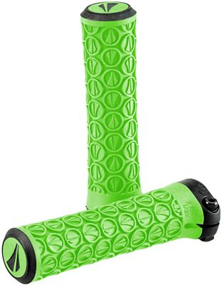 SDG Slater Jr Lock On MTB Handlebar Grips - Neon Green - 115mm, Neon Green